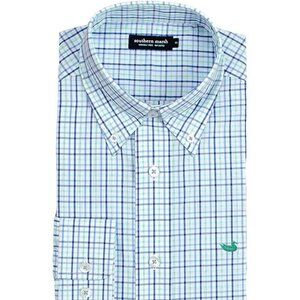 NWT Southern Marsh Nottaway Check Dress Shirt Size Small Button Down Long Sleeve